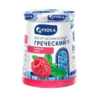 ЙОГУРТ ВИОЛА 3% ПСТ 140Г ГРЕЧЕСКИЙ Б/ЛАКТ ФРИ МАЛИНА МЯТА БЗМЖ/М