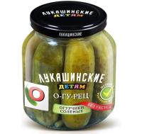 ОГУРЧИКИ ЛУКАШИНСКИЕ ДЕТЯМ СОЛЕНЫЕ 350Г СБ/М
