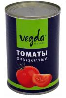 ТОМАТЫ ВЕГДА ПРОДУКТ ОЧИЩЕННЫЕ В ТОМАТНОМ СОКЕ 425МЛ ЖБ