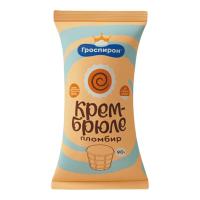 МОРОЖЕНОЕ ГРОСПИРОН ПЛОМБИР КРЕМ БРЮЛЕ ВАФ СТАК ШОК ГЛ 83Г ПП/М