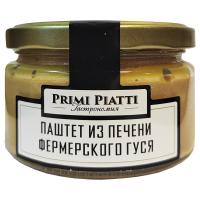ПАШТЕТ ПРИМИ ПИАТТИ ИЗ ПЕЧЕНИ ФЕРМЕРСКОГО ГУСЯ 180Г СБ/М