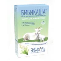 _КАША БИБИКОЛЬ РИСОВАЯ 200Г КК НА КОЗЬЕМ МОЛОКЕ С ПРИБИОТИКАМИ
