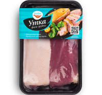 Утка пф из мяса птицы филе грудки утенка охл улыбино