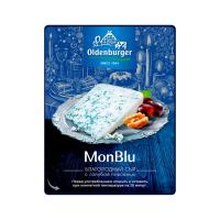 СЫР МОНБЛУ С ГОЛУБОЙ БЛАГОРОДНОЙ ПЛЕСЕНЬЮ 50% 100Г БЗМЖ/М