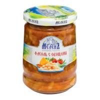 ФАСОЛЬ МЕЛЕНЪ С ОВОЩАМИ 550Г СБ
