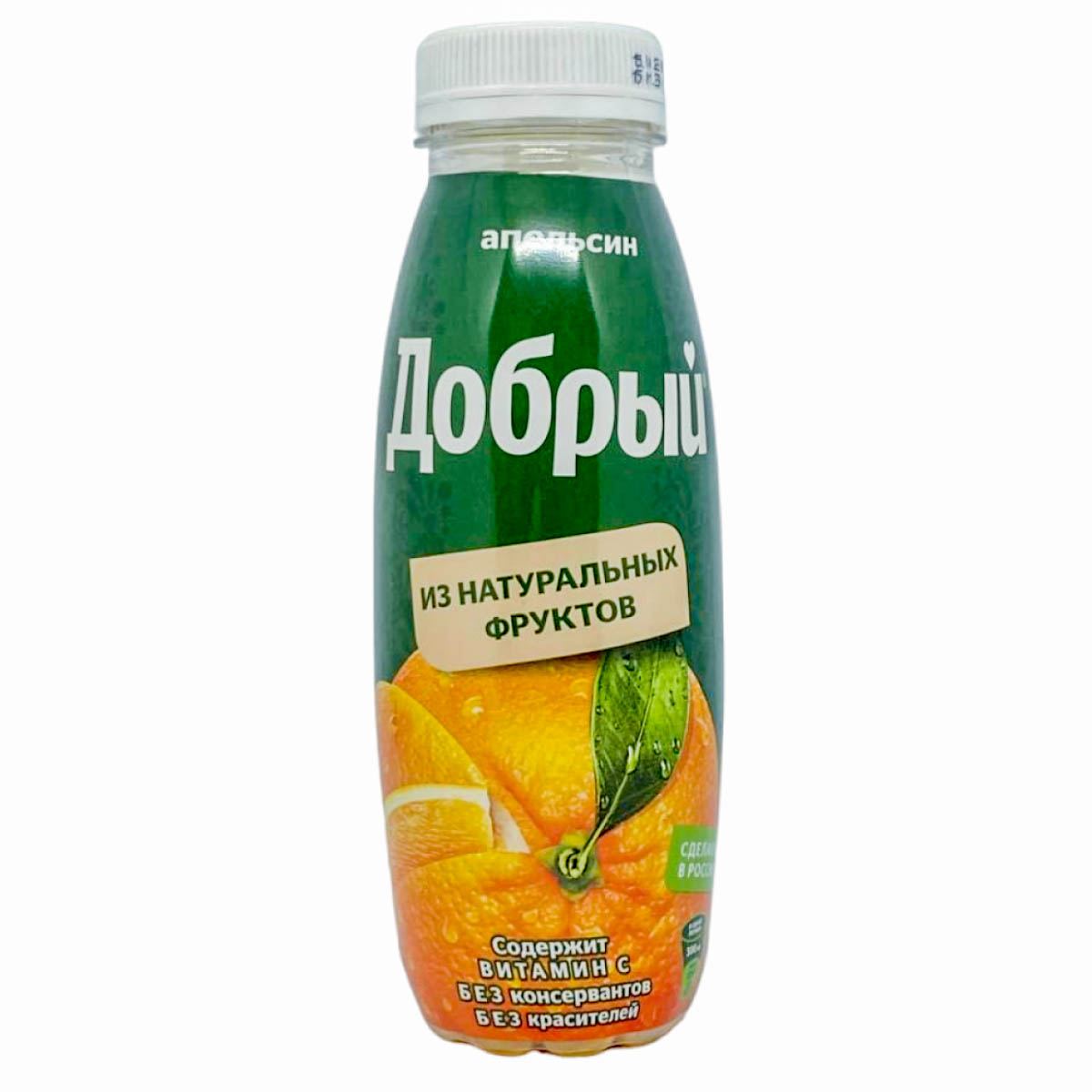 Сок добрый 0,3л пб апельсиновый