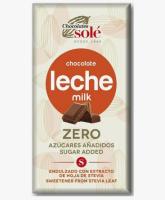 ШОКОЛАД СОЛ 100Г МОЛОЧНЫЙ СО СТЕВИЕЙ БЕЗ САХАРА ГЛЮТЕН ФРЕЕ