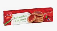 ПЕЧЕНЬЕ ТАРТАЛЕТКИ ПОУЛТ КЛУБНИКА 150Г ПП