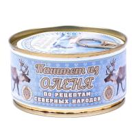 ПАШТЕТ ДЕЛИКАТЕС ДИЧЬ ИЗ ОЛЕНЯ 190Г ЖБ ПО РЕЦЕПТАМ СЕВЕР НАРОДОВ/М