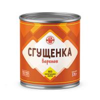 ПРОДУКТ МОЛ СГУЩЕНЫЙ С САХ ВАРЕНАЯ СГУЩЕНКА 370Г ЖБ РКМ/М