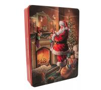 ПЕЧЕНЬЕ ГРАНДМА ВИЛДС САНТА У КАМИНА АССОРТИ 2 ВИДА 400Г ЖБ