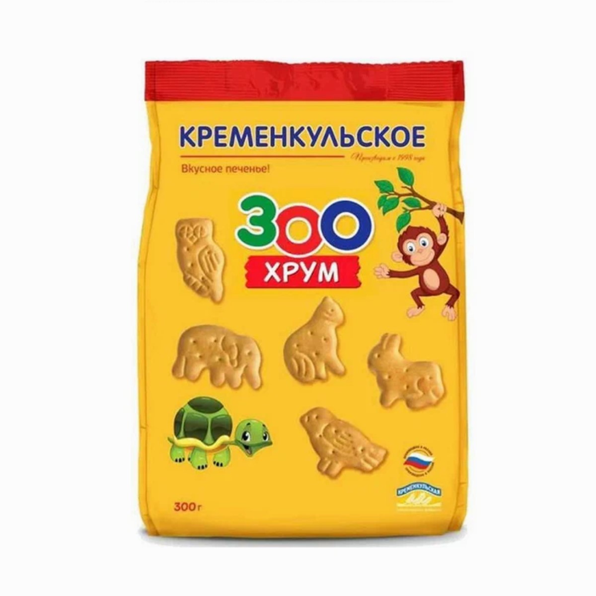 Печенье кременкульское зоохрум 300г пп затяжное