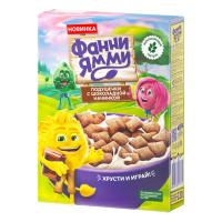 ПОДУШЕЧКИ ФРУТОНЯНЯ ФАННИ ЯММИ МУЛЬТИЗЛАКОВЫЕ 220Г КК ШОКОЛАД