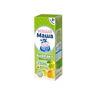 БИОЛАКТ НАША МАША ДЛЯ ДЕТЕЙ 2,8% 0.2ЛГ ТТ ЯБЛОКО ГРУША БЗМЖ