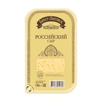 СЫР БРЕСТ-ЛИТОВСК РОССИЙСКИЙ 50% 130Г СЛАЙСЫ БЗМЖ/М