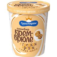 Мороженое гроспирон крем брюле грец орех сол карам 410г ведро /м