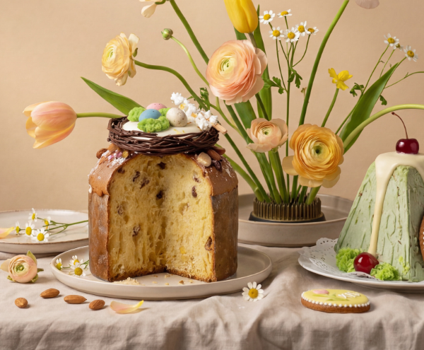 Праздничный стол на Пасху 