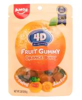 МАРМЕЛАД ЖЕВАТЕЛЬНЫЙ АМОС 4Д 65Г ПП ВКУС АПЕЛЬСИНА