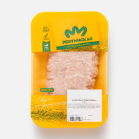 Кура пф из мяса птицы фарш превосходный охл 500г подложка рефть