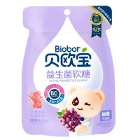 МАРМЕЛАД ЖЕВАТЕЛЬНЫЙ БИОБОР С ПРОБИОТИКАМИ 45Г ПП ВКУС ВИНОГРАДА