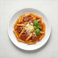 Пенне с вырезкой телятины в томатном соусе 250г