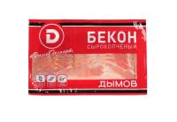 БЕКОН ДЫМОВ СВИНЫЕ ЛОМТИКИ НАРЕЗКА СК 150Г ВУ