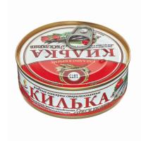 КИЛЬКА В ТОМАТ СОУСЕ ЧЕРН НЕРАЗД ОБЖАР 240Г ЖБ ПРОЛИВ/М