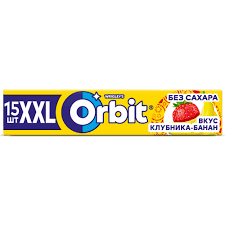 Ж/р орбит xxl 20.4г клубника банан