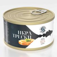 ИКРА ТРЕСКИ СТЕРИЛИЗ 125Г ЖБ УГОЩЕНИЕ ОТ МОРЯ/М