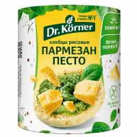 ХЛЕБЦЫ ДОКТОР КОРНЕР РИСОВЫЕ 80Г ПАРМЕЗАН ПЕСТО/М