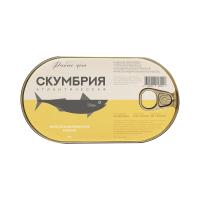 СКУМБРИЯ АТЛАНТ АФРИК ПЯТНИСТАЯ ФИЛЕ БЛАНШ В МАСЛЕ 175Г РЫБНОЕ МЕНЮ ЖБ