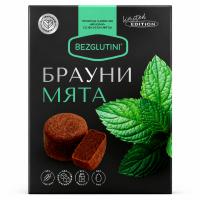 ПЕЧЕНЬЕ БЕЗГЛЮТИН 85Г КК БРАУНИ МЯТА