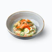 САЛАТ ОЛИВЬЕ С СЕМГОЙ ГАСТРОНОМИЯ