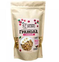 ГРАНОЛА ДРЕВО ЖИЗНИ С КЛЮКВОЙ 250Г ПП