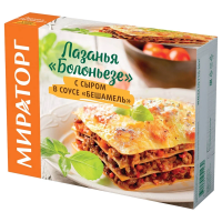 Блюдо мираторг замор 350г кк лазанья болоньезе в соусе бешамель