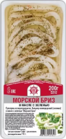 Кальмары морской бриз в масле с зеленью два капитана
