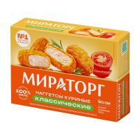 Нагетсы Мираторг куриные хрустящие замороженные 250г