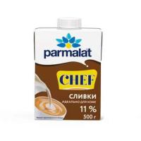 СЛИВКИ ПАРМАЛАТ 11% 0.5Л ТП