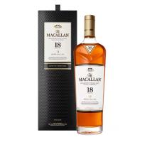 ВИСКИ ОДНОСОЛОДОВЫЙ МАКАЛЛАН 18 ЛЕТ ШЕРРИ ОАК КАСК 0.7Л 43%