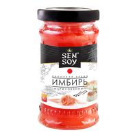 ИМБИРЬ СЭН СОЙ ПРЕМИУМ МАРИНОВАННЫЙ 145Г СБ