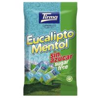 КАРАМЕЛЬ ТИРМА МЕНТОЛ ЭВКАЛИПТ БЕЗ САХАРА 150Г ПП