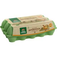 ЯЙЦО СЕЛО ЗЕЛЕНОЕ С-0 ДЕРЕВЕНСКОЕ 15ШТ