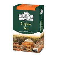 _ЧАЙ АХМАД ЧЕРНЫЙ ЦЕЙЛОНСКИЙ ОРАНЖ ЛИСТ 100Г КК