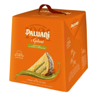 КЕКС ПАЛУАНИ РОЖДЕСТВ ПАНЕТТОНЕ ФИСТАШ КРЕМ ШОКОЛАД 750Г КК