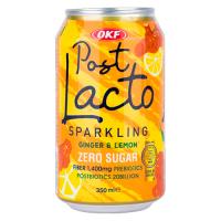 НАПИТОК ГАЗ ПОСТ ЛАКТО ДЖИНЖЕР ЭЛЬ ЗЕРО 0.33Л ЖБ КОРЕЯ/М
