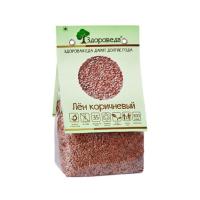 ЛЕН КОРИЧНЕВЫЙ 300Г ПП ЗДОРОВЕДА