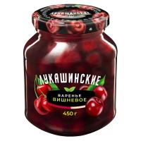 ВАРЕНЬЕ ЛУКАШИНСКИЕ ВИШНЕВОЕ Б/КОСТОЧКИ 450Г СБ/М