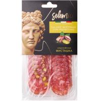 КОЛБАСА СОЛЕМИЧИ САЛЯМИ НОСТРАНО С ФИСТАШКАМИ НАРЕЗКА 70Г ВУ