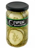 ОГУРЦЫ ДЛЯ БУТЕРБРОДОВ 350Г СБ ЭКО ФУД