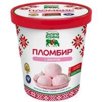 МОРОЖЕНОЕ ЗЕЛЕНА БУРЕНА 500Г ПЛОМБИР С ЗЕФИРОМ 12% ВЕДРО/М